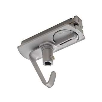 Adaptateur pour suspension 1 allumage 230V, gris, électrique, crochets inclus|SLV-DC5143172