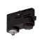 S-TRACK, adaptateur, pour rail 3 allumages, intérieur, noir|SLV-DC5175200