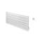 Fassane Premium EL H, commande RF, Blanc RAL 9016, 750W, H 444 mm / L 817 mm