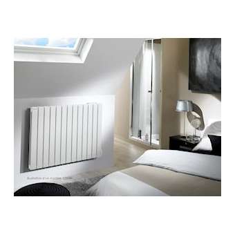 Fassane Premium EL H, commande RF, Blanc RAL 9016, 1000W, H 700 mm / L 831 mm|Acova-ACATHXD100081GF