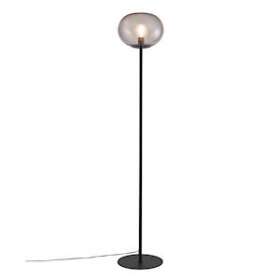 ALTON lampadaire Verre et metal Fumé noir E27|Nordlux-ORX2010514047