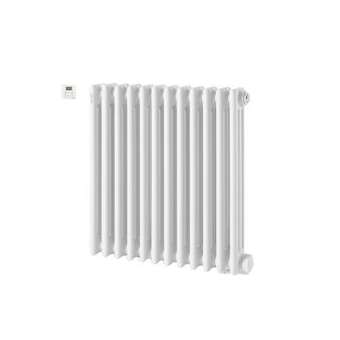 Vuelta EL horizontal, commande RF, Blanc RAL 9016, 750W, H 623 mm / L 594 mm|Acova-ACATMC06075062GF