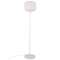 MILFORD lampadaire Métal-Verre Blanc E27