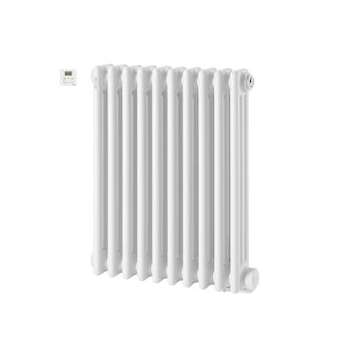 Vuelta EL horizontal, commande RF, Blanc RAL 9016, 500W, H 623 mm / L 502 mm|Acova-ACATMC06050053GF