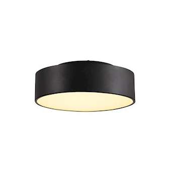 MEDO 30, plafonnier intérieur, rond, noir, LED, 15,3W, 3000K, variable 1-10V|SLV-DC51000855