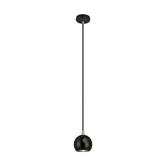 LIGHT EYE 90, suspension intérieure, noir, GU10/QPAR51 LED, 6W max|SLV-DC5133490