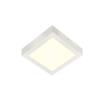 SENSER 18, applique et plafonnier intérieur, carré, blanc, LED, 12W, 4000K|SLV-DC51004704