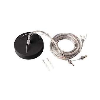Kit de suspension 5m, noir|SLV-DC51001952