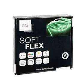 Pack bandeau Led 3m SOFT FLEX IP20 RGB 7.5W/m 12VDC|Europole-POL42009