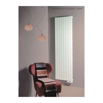 Fassane vertical EL régulation TF, Blanc RAL 9016, 750W, H 1547 mm / L 370 mm|Acova-ACATHX075150TF