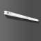 Réglettes en aluminium pour lampes tubes linolites, blanc, on/off|RZB-RZB41520.002