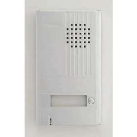 Platine saillie 1 bouton avec Façade aluminium. epaisseur 22mm.|Aiphone-AIPDA1DS