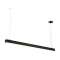 Q-LINE, suspension intérieure, simple, noir, LED, 47W, 3000K, variable Dali|SLV-DC51001309