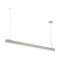 Q-LINE, PD, DALI, SIMPLE, LED, suspension, variable DALI, 1420mm, gris argent|SLV-DC51001312