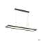 WORKLIGHT, suspension intérieure, noir, LED, 57W, 4000K, UGR19, variable Dali|SLV-DC51005395