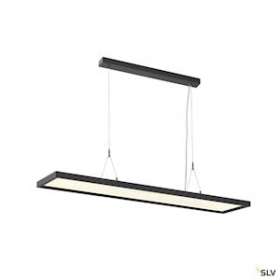 WORKLIGHT, suspension intérieure, noir, LED, 57W, 4000K, UGR19, variable Dali|SLV-DC51005395