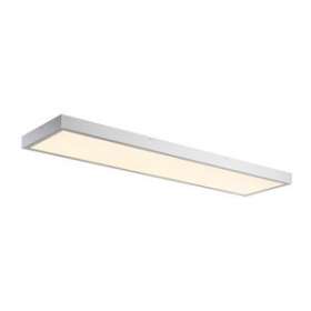 PANEL plafonnier en saillie, gris, LED 45W, 3000K, 1200x300mm|SLV-DC51001508