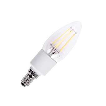 Source LED C35, transparent, E14, 4,5W, 2700K, variable|SLV-DC51002128
