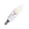 Source LED C35, transparent, E14, 4,5W, 2700K, variable|SLV-DC51002128