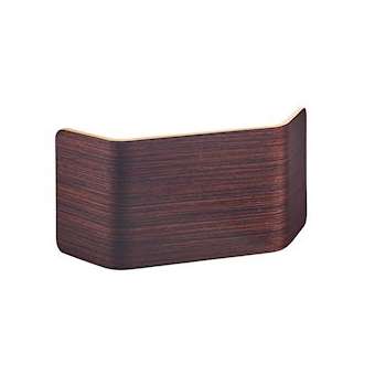 ALTON - Applique Mur, dark oak, LED intég. 15W 3000K 700lm, dimmable|Aric-ARI50552