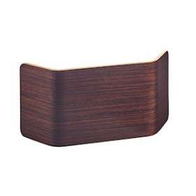 ALTON - Applique Mur, dark oak, LED intég. 15W 3000K 700lm, dimmable|Aric-ARI50552