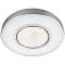 CIRCULUS luminaire rond design acier brossé LED 19W 3000K classe I IP20