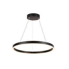 ONE 60, suspension intérieure, up/down, noir, LED, 24W, 2700/3000K, interrupteur|SLV-DC51004759