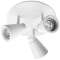 ZOOM applique ou lampe de chevet blanc GU10 6W 2700K classe II IP20