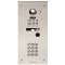 Platine inox 2mm enc. clavier codé pour kits jks1adf,jks1aedf & platine jkdvf