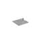 socle de table TF argenté carré pour PARAMI|Waldmann-WAE190209019-00643897
