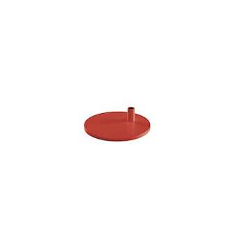 socle de table TF rouge rond pour PARAMI|Waldmann-WAE190210019-00643968