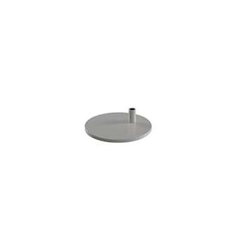 socle de table TF argenté rond pour PARAMI|Waldmann-WAE190210019-00643964