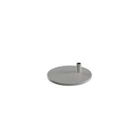 socle de table TF argenté rond pour PARAMI|Waldmann-WAE190210019-00643964