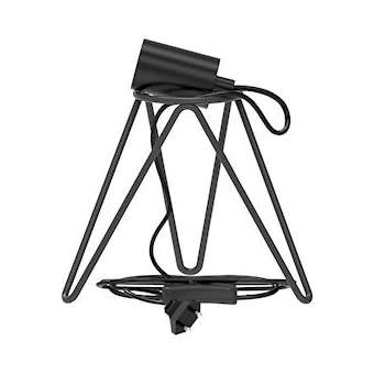 Lampes À Poser Trépied E27 Noir|Bailey-BIY145199
