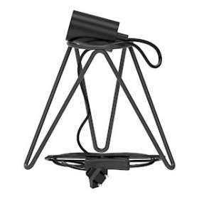 Lampes À Poser Trépied E27 Noir|Bailey-BIY145199