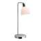 RAY lampe de table Métal-Verre Chrome E14