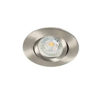 Spot FLAT DESIGN GU10 rond orientable, alu IP65|Europole-POL266523