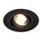 PIREQ, encastré de plafond intérieur, rond, noir mat, GU10/QPAR51, 50W max|SLV-DC5199980