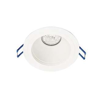Spot ALU SOFT+ GU10 rond 1 tête fixe, blanc mat IP20|Europole-POL27210