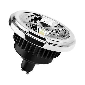 Led Spot Noir Scob Ar111 Gu10 15W 800Lm 940 24D Dim|Bailey-BIY142800