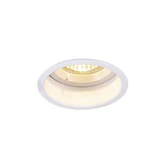 HORN, encastré plafond intérieur, simple, blanc, GU10/QPAR51, 25W max, RT 2012|SLV-DC51005436