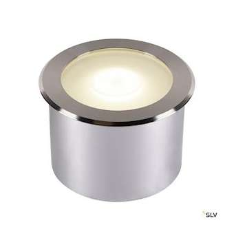DASAR FLAT 120, encastré de sol ext, inox, LED, 7W, 3000K, IP65/IP67, inox 304|SLV-DC51006106