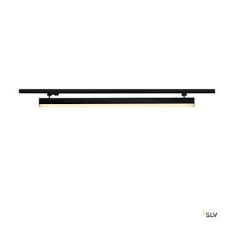 SIGHT TRACK, spot pour rail 3 allumages intérieur, noir, LED, 37W, 3000/4000K|SLV-DC51005400
