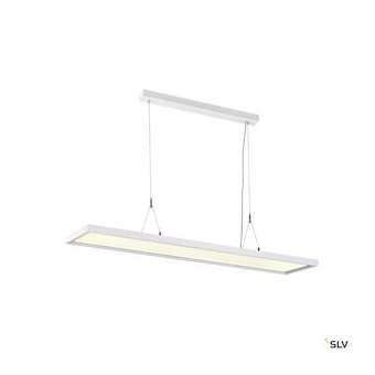 WORKLIGHT, suspension intérieure, blanc, LED, 57W, 4000K, UGR19, variable Dali|SLV-DC51005396