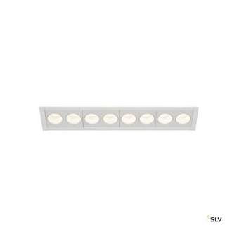 MILANDOS 8, encastré de plafond intérieur, blanc, LED, 16W, 3000K|SLV-DC51005426