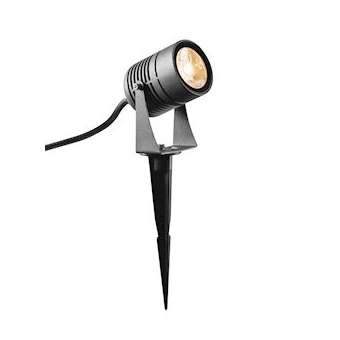LED SPIKE, projecteur extérieur, anthracite, LED, 6W, 3000K, IP55|SLV-DC51002201