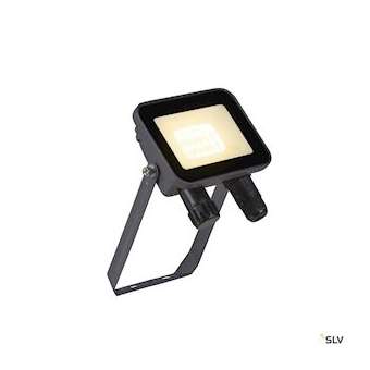 FLOODI S, projecteur extérieur, anthracite, LED, 9,3W, 3000K, IP65|SLV-DC51006191