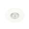 Spot FLAT DESIGN GU10 rond fixe, blanc IP65|Europole-POL266510