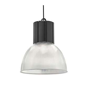 LEXA - Suspension D316mm, noir / transparent, LED intég. 40W 80DEG 3000K 4000lm|Aric-ARI50765