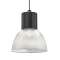 LEXA - Suspension D316mm, noir / transparent, LED intég. 40W 80DEG 3000K 4000lm|Aric-ARI50765